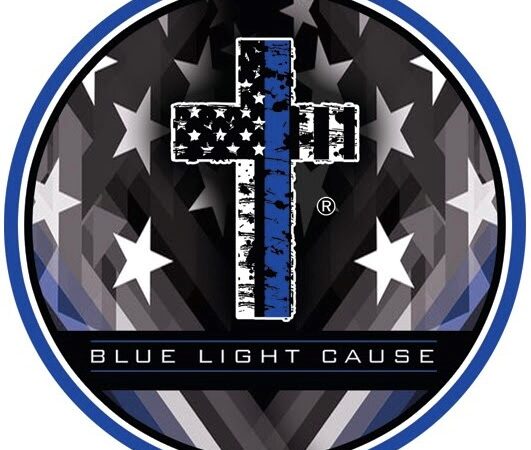 Blue Light Cause volunteers deliver care packages to law enforcement officers across Southern California.