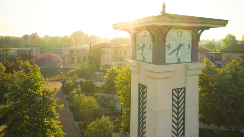 Downtown Ontario California Euclid Avenue and Ontario Town Square