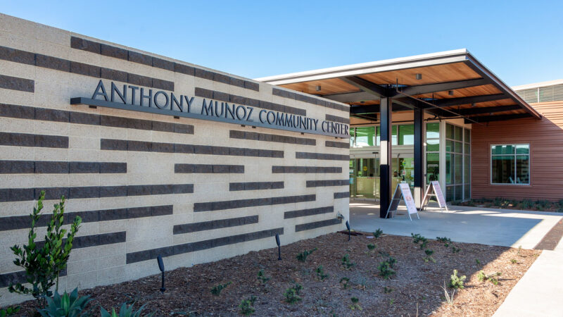 Anthony Muñoz Community Center in Ontario CA with 6-lane pool and community facility