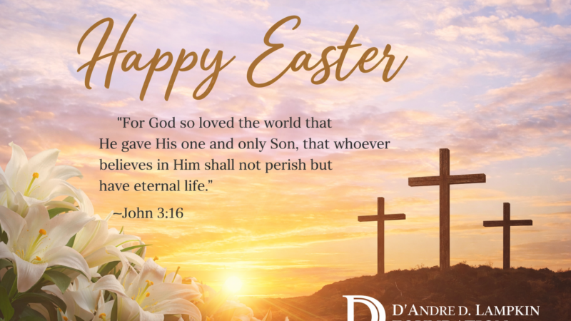 Easter community event in Ontario California celebrating faith, resilience, and the message of John 3:16