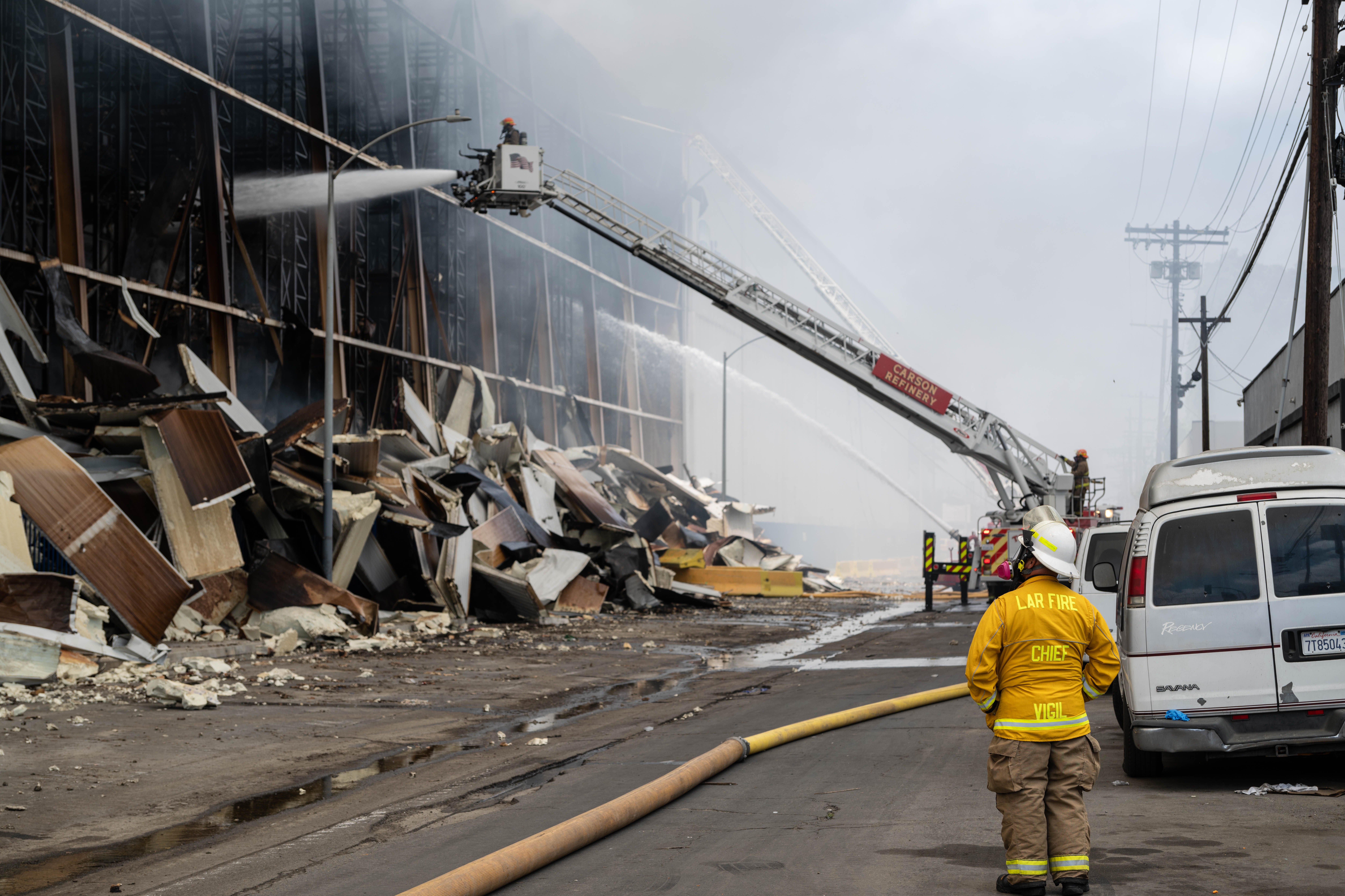 Emergency response and community stabilization efforts following the Boyle Heights warehouse fire